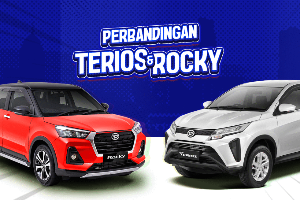 Perbandingan Daihatsu Terios VS Daihatsu Rocky
