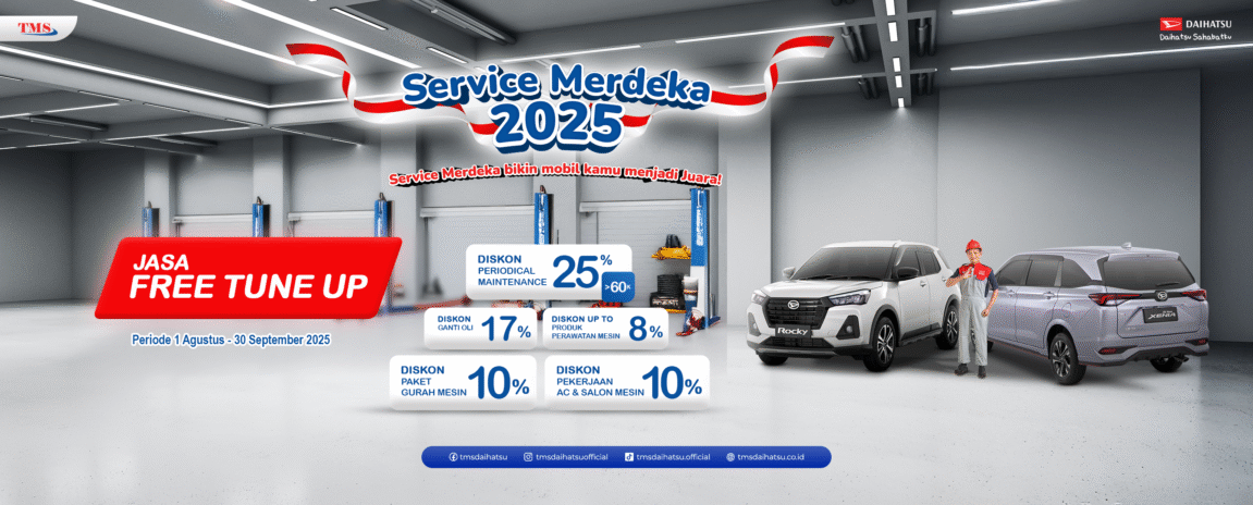 Daihatsu Promo Servis Merdeka 2025