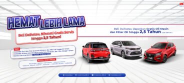 Daihatsu Gratis Servis 2,5 tahun